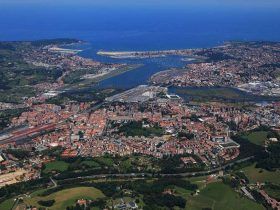 Vista Aérea de Irún - País Vasco