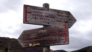 Carteles del Camino Lebaniego - Cantabria - España