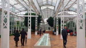 Interior del Palacio de Cristal de Arganzuela - Madrid