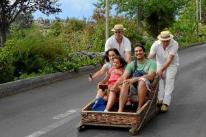 Descenso en Carros do Monte - Funchal - Madeira - Portugal