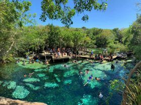 Cenote Azul - Xpu-Ha - Playa del Carmen - Quintana Roo - México